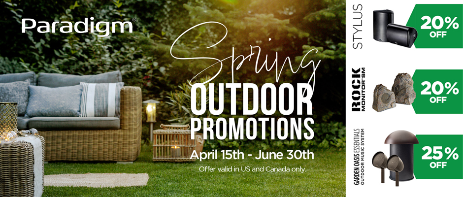 Paradigm Spring Outdoor Promotion